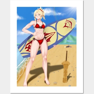 Mordred Summer Background Posters and Art